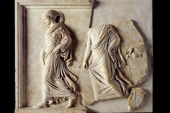 Gradiva bas-relief