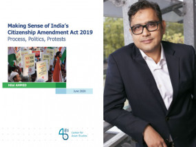 Publication de « Comprendre le Citizenship Amendment Act indien de 2019: processus, politique, protestations » par Hilal Ahmed dans Asie. visions, Notes de l’IFRI, n° 114, juin 2020.