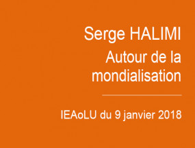 Serge Halimi, directeur du Monde diplomatique, donne une conférence à l’IEAoLU