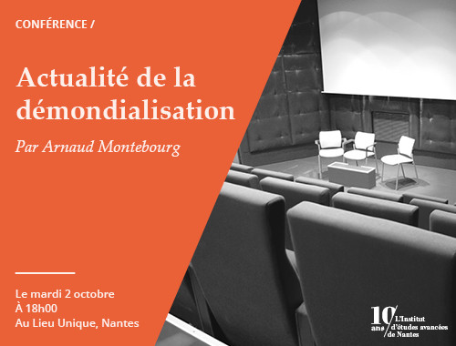 Les mardis de l’IEAoLU : conférence d’Arnaud Montebourg